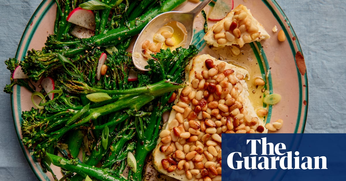 Rukmini Iyer’s quick and easy recipe for pine-nut crusted feta, roasted broccoli and radish salad | Quick and easy