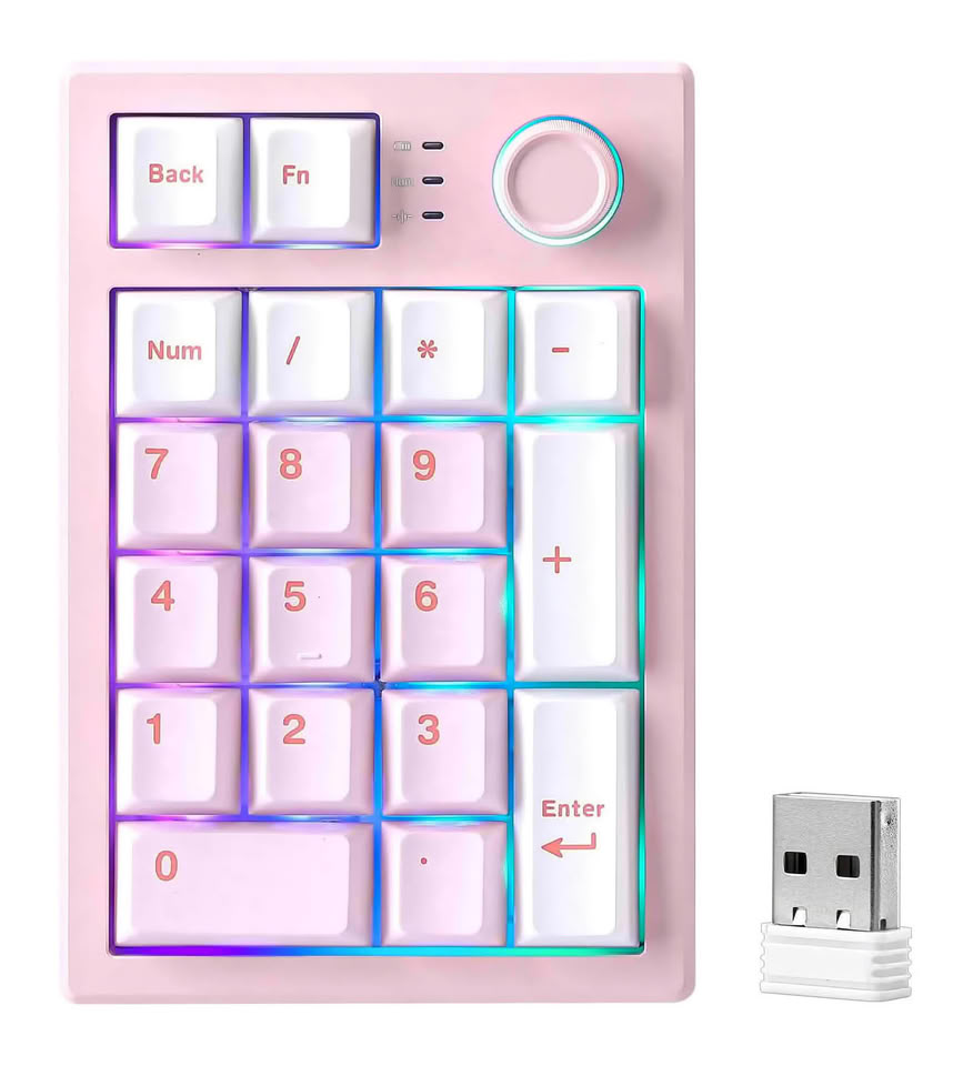 (PR) Yunzii Launches AL21 Wireless Aluminium Mechanical Numpad